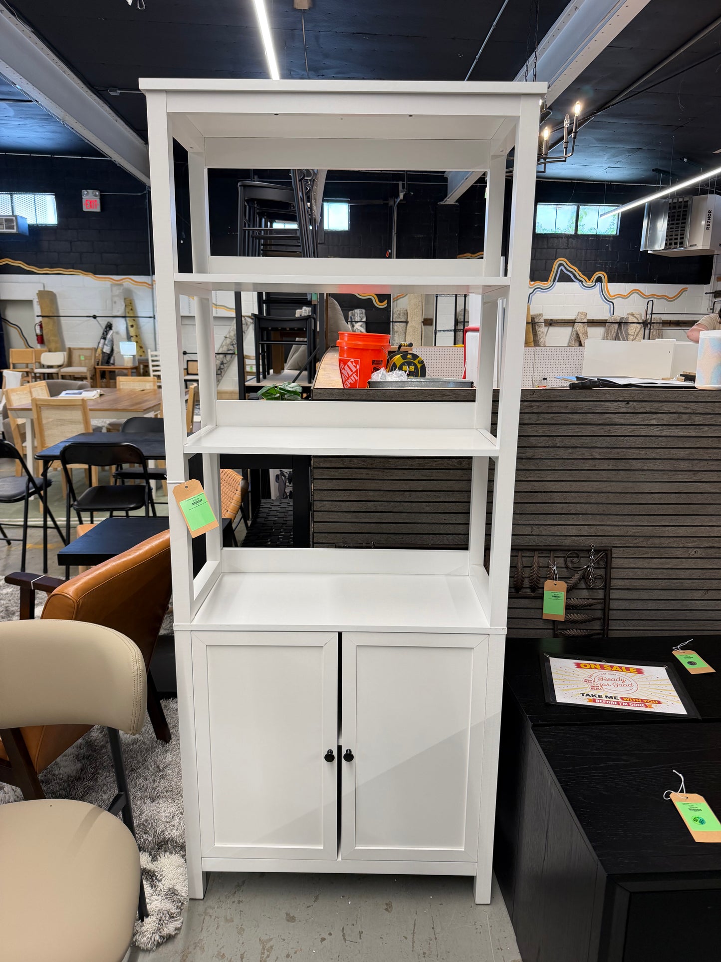 72" Traditional Bookcase Shelf Retail: $150