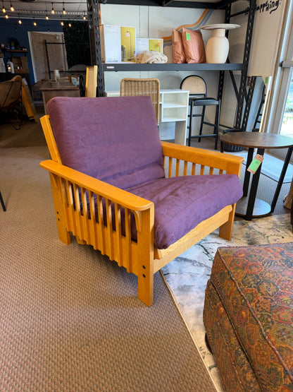 Mission Accent Chair Oak *donated