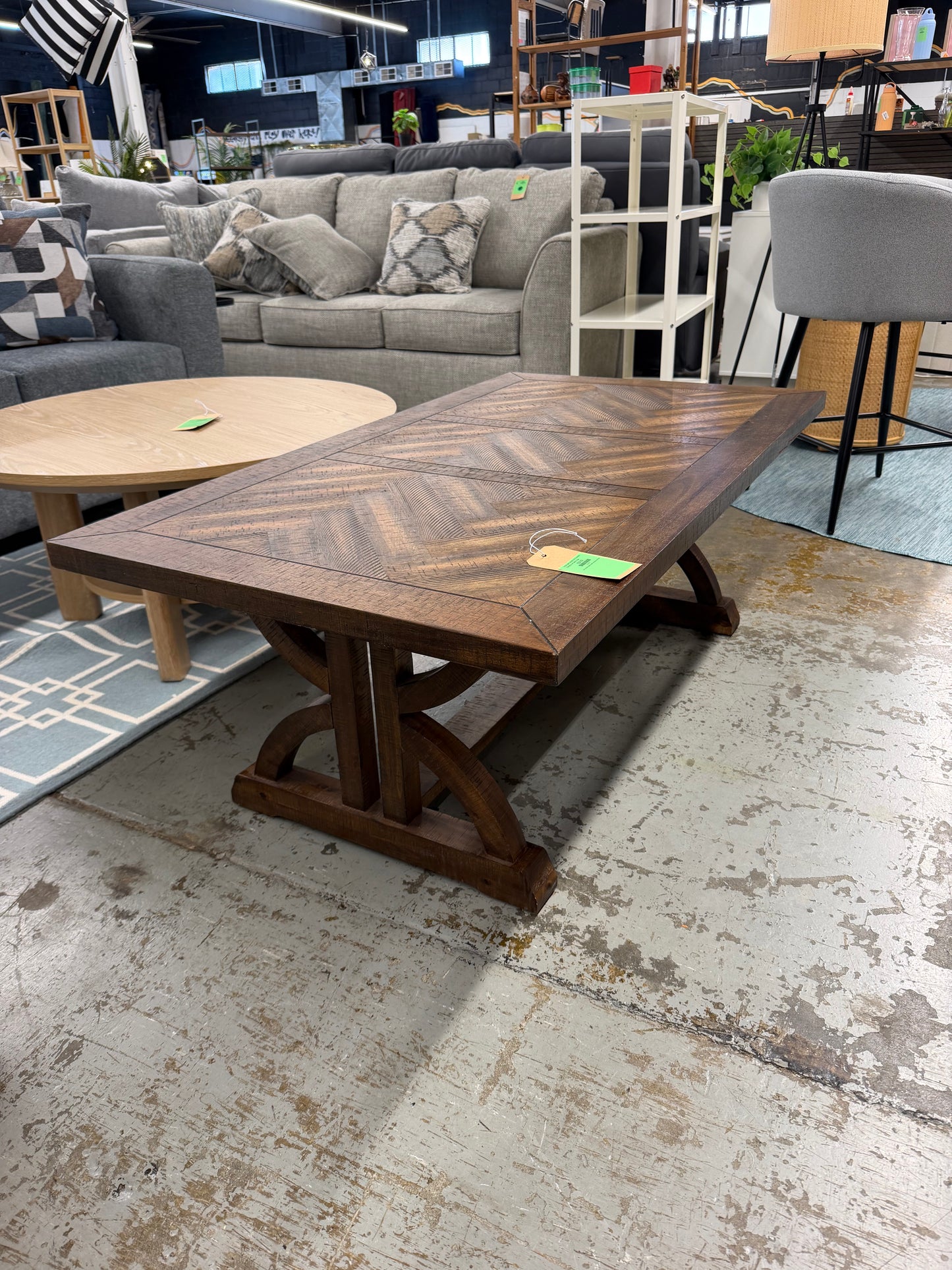 Coffee Table *donated, AS IS Cosmetic Damage on one bottom edge