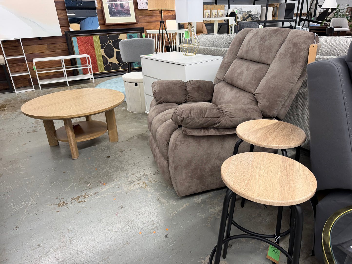 Manual Recliner with Heat and Massage