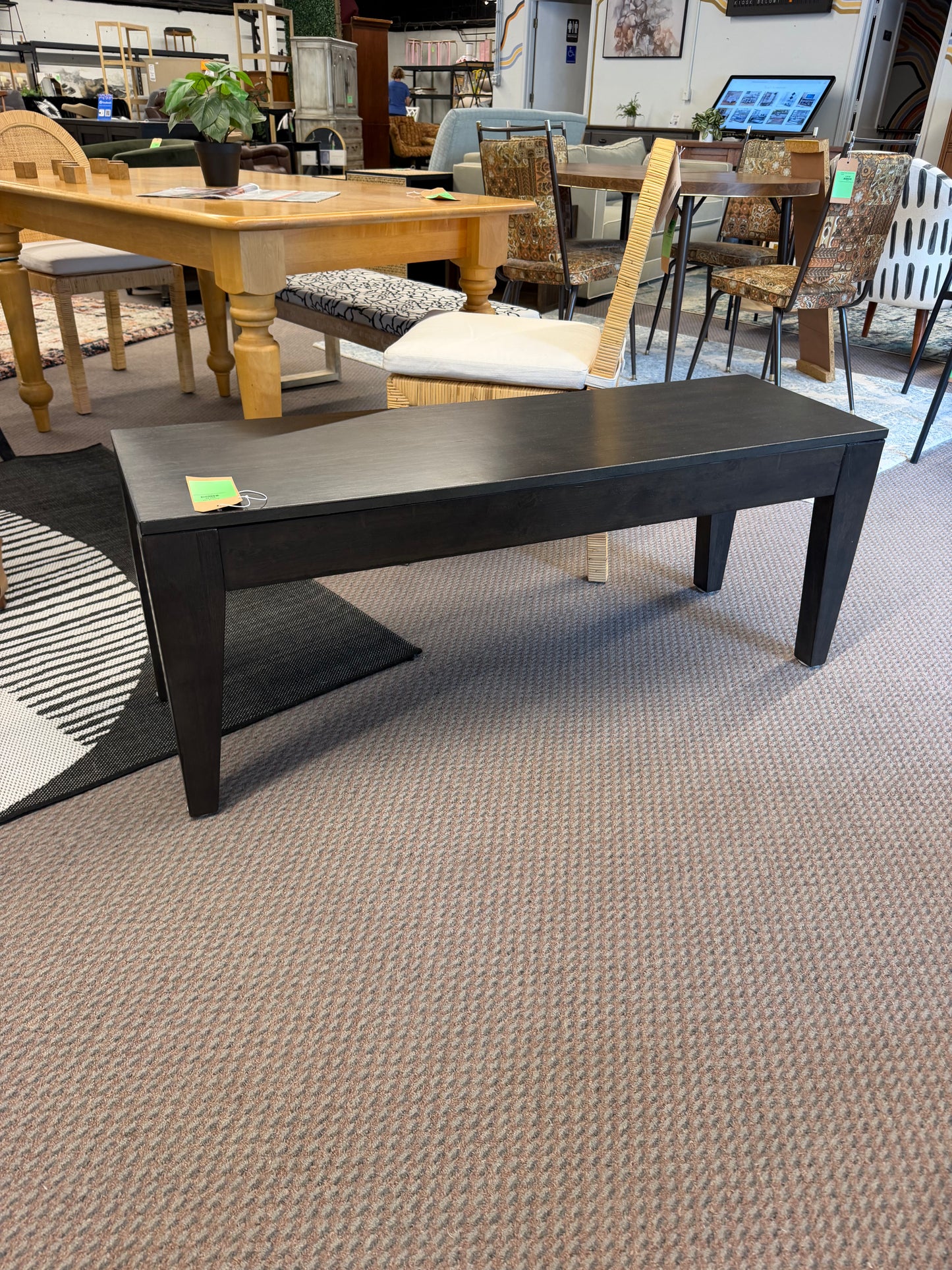 Wood Storage Bench