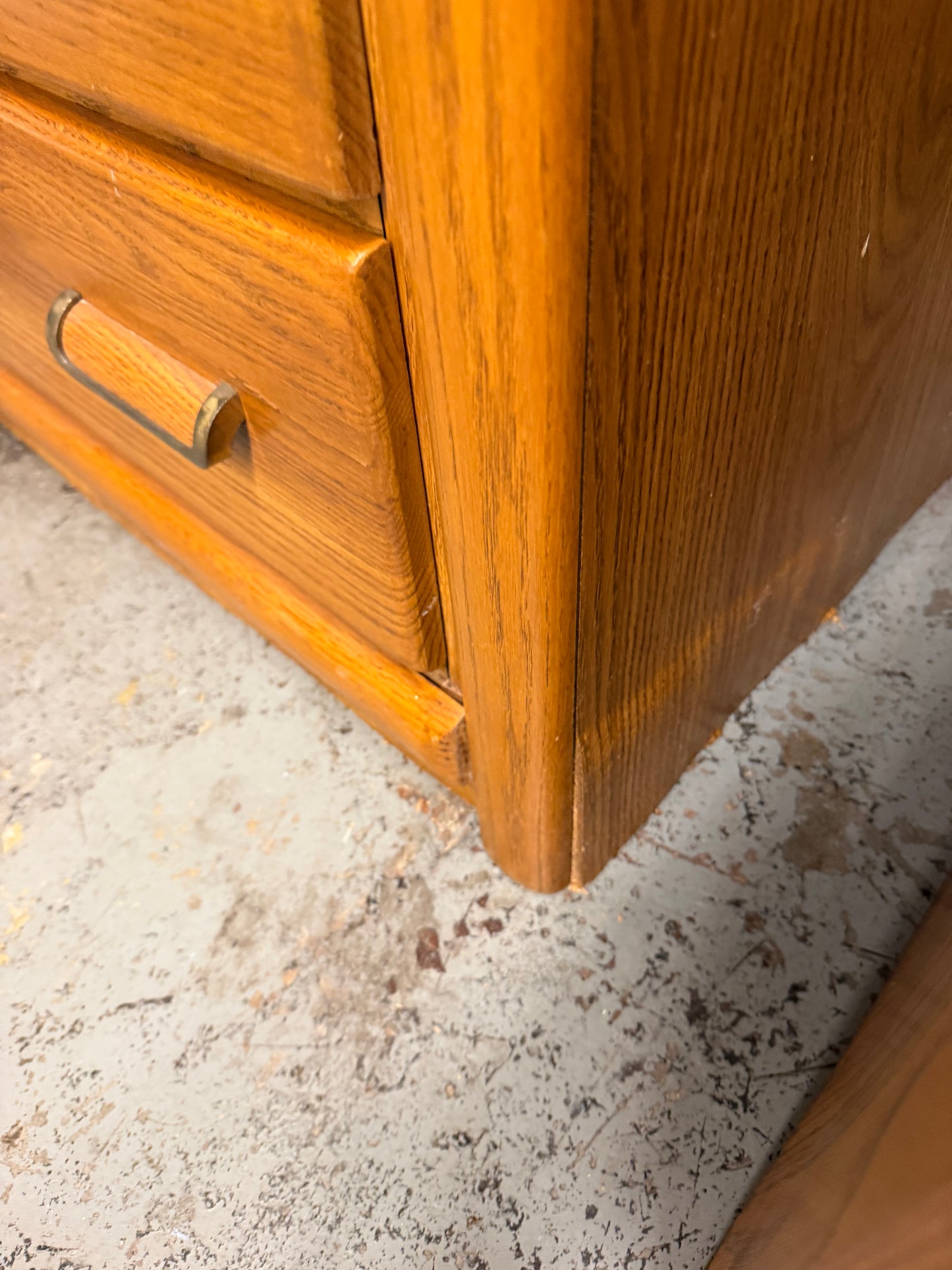 Broyhill Dresser *donated AS IS damage at bottom