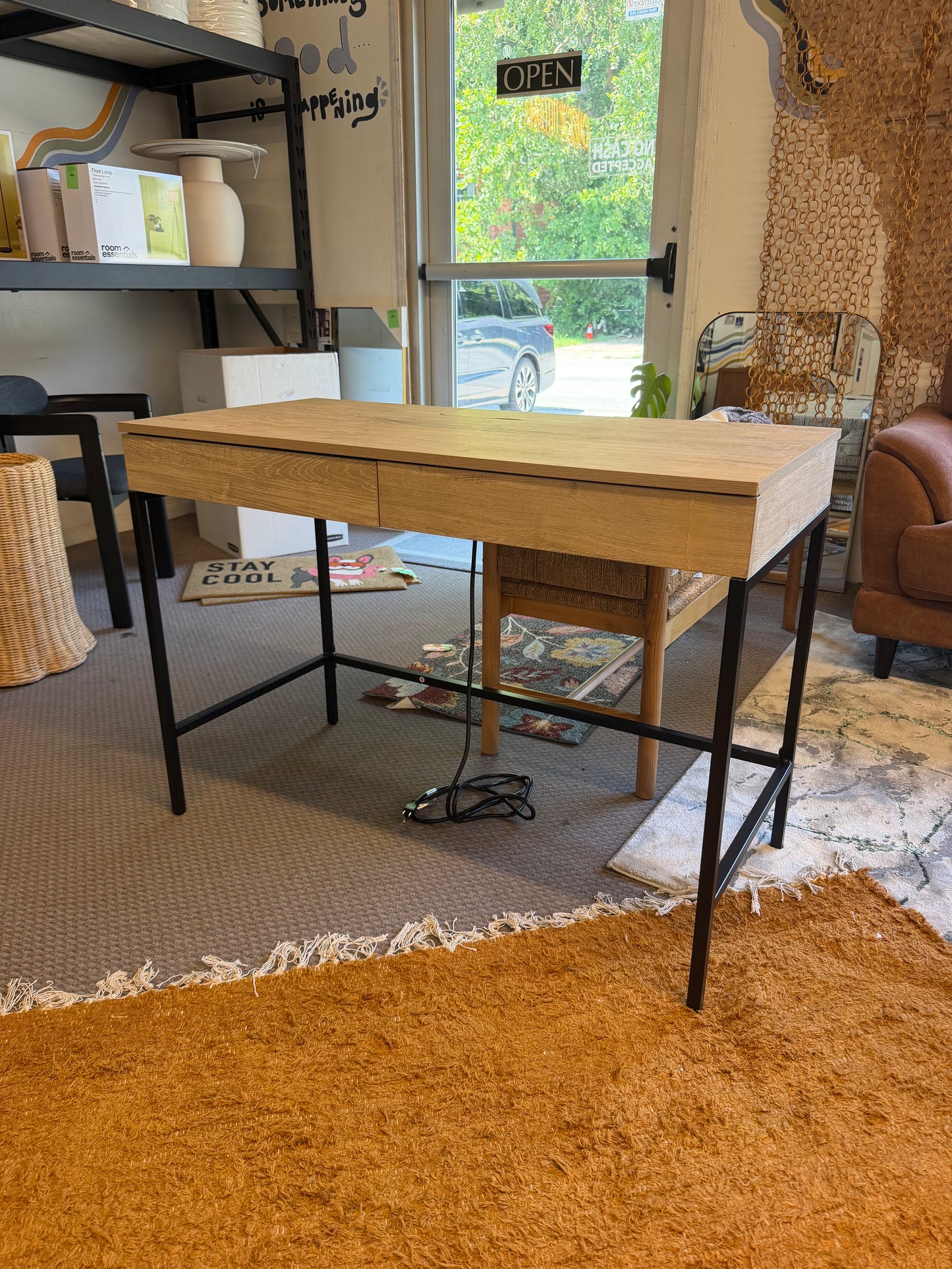 Loring Desk AS IS REPAIRED DRAWER FRONT