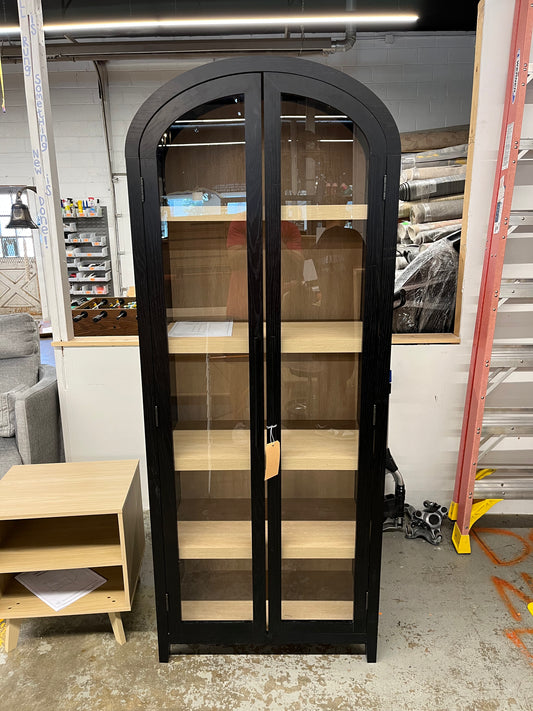 Chantelle Glass Bookcase Retail: $499