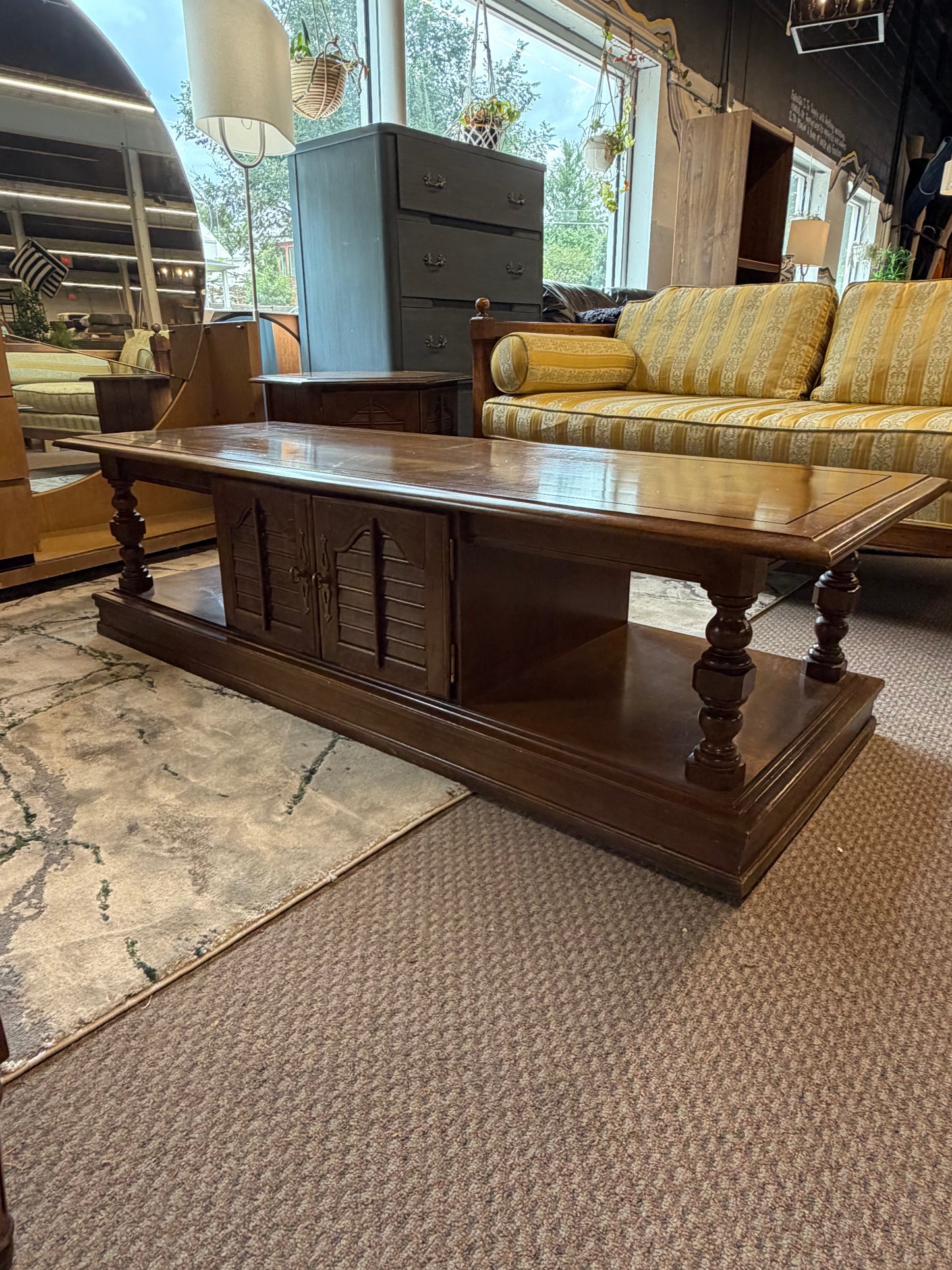 Vintage Wood Coffee Table *donated