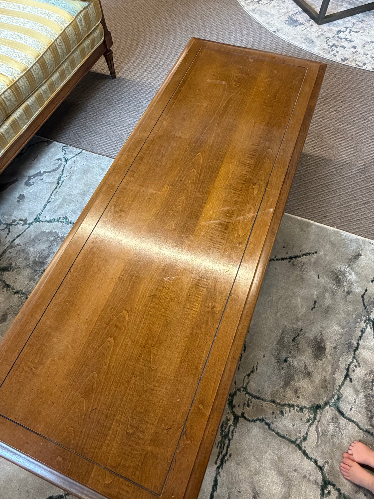 Vintage Wood Coffee Table *donated