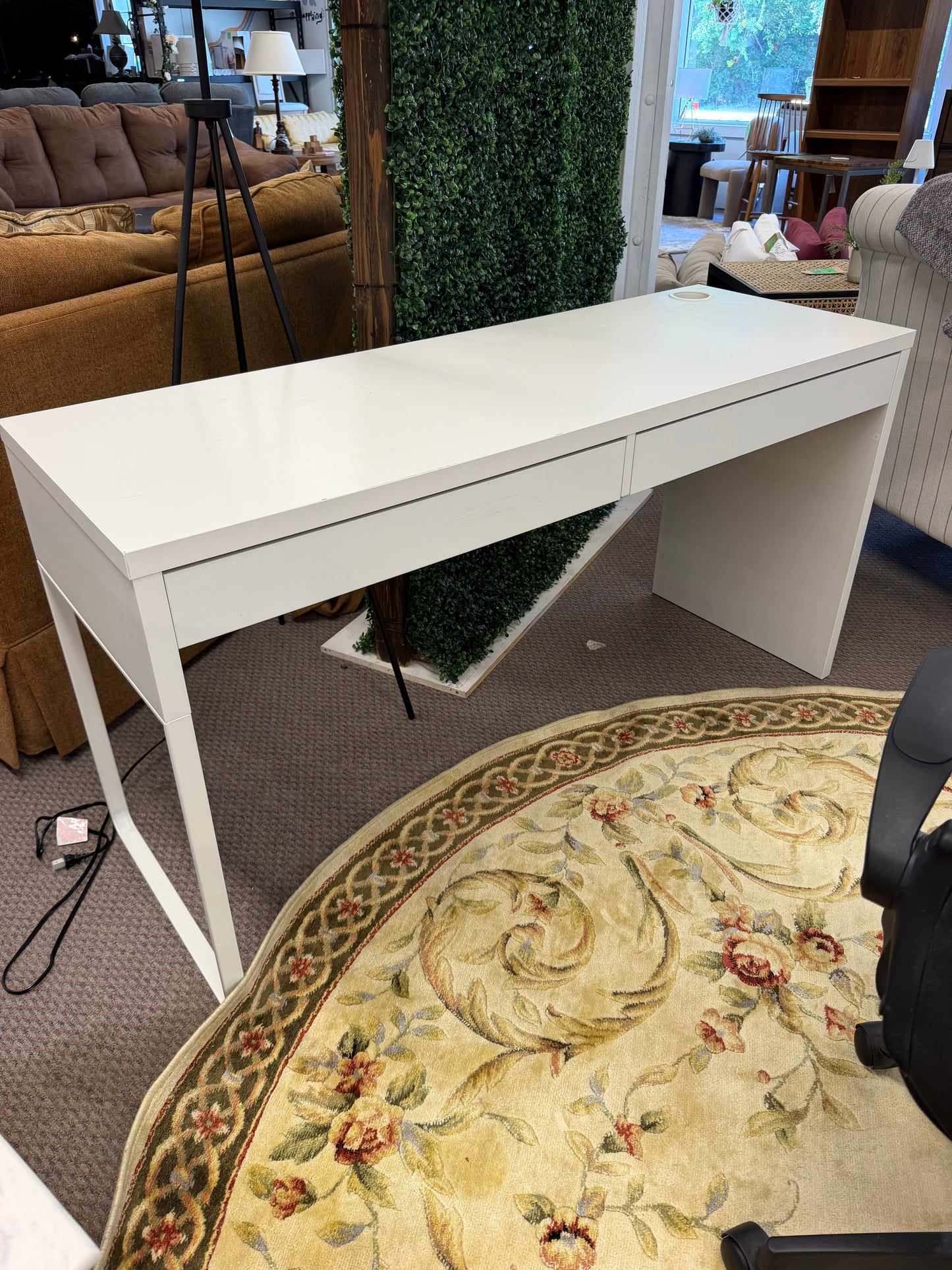 Two Drawer Desk MINOR DAMAGE