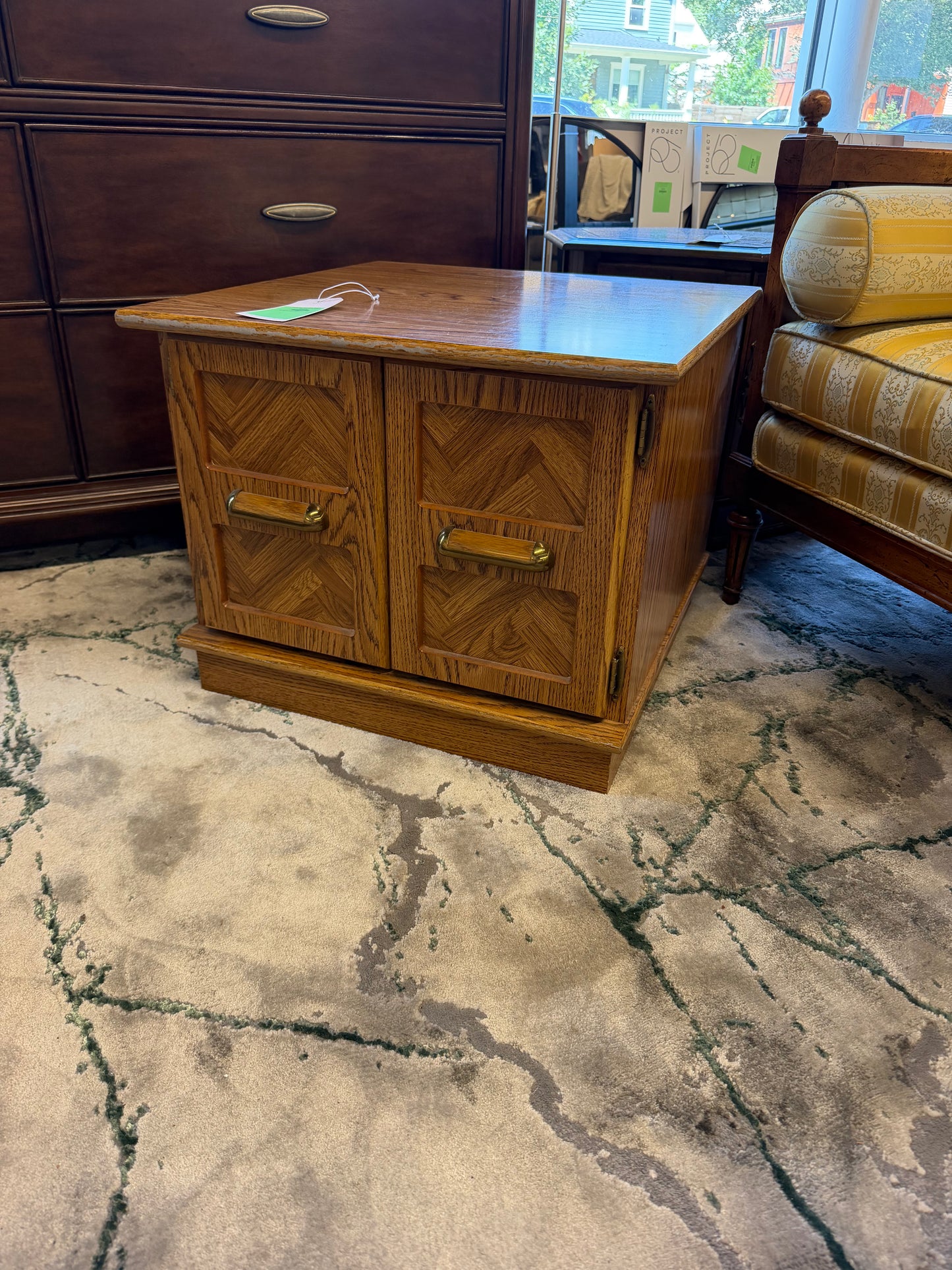 Vintage Side Table Cabinet *donated