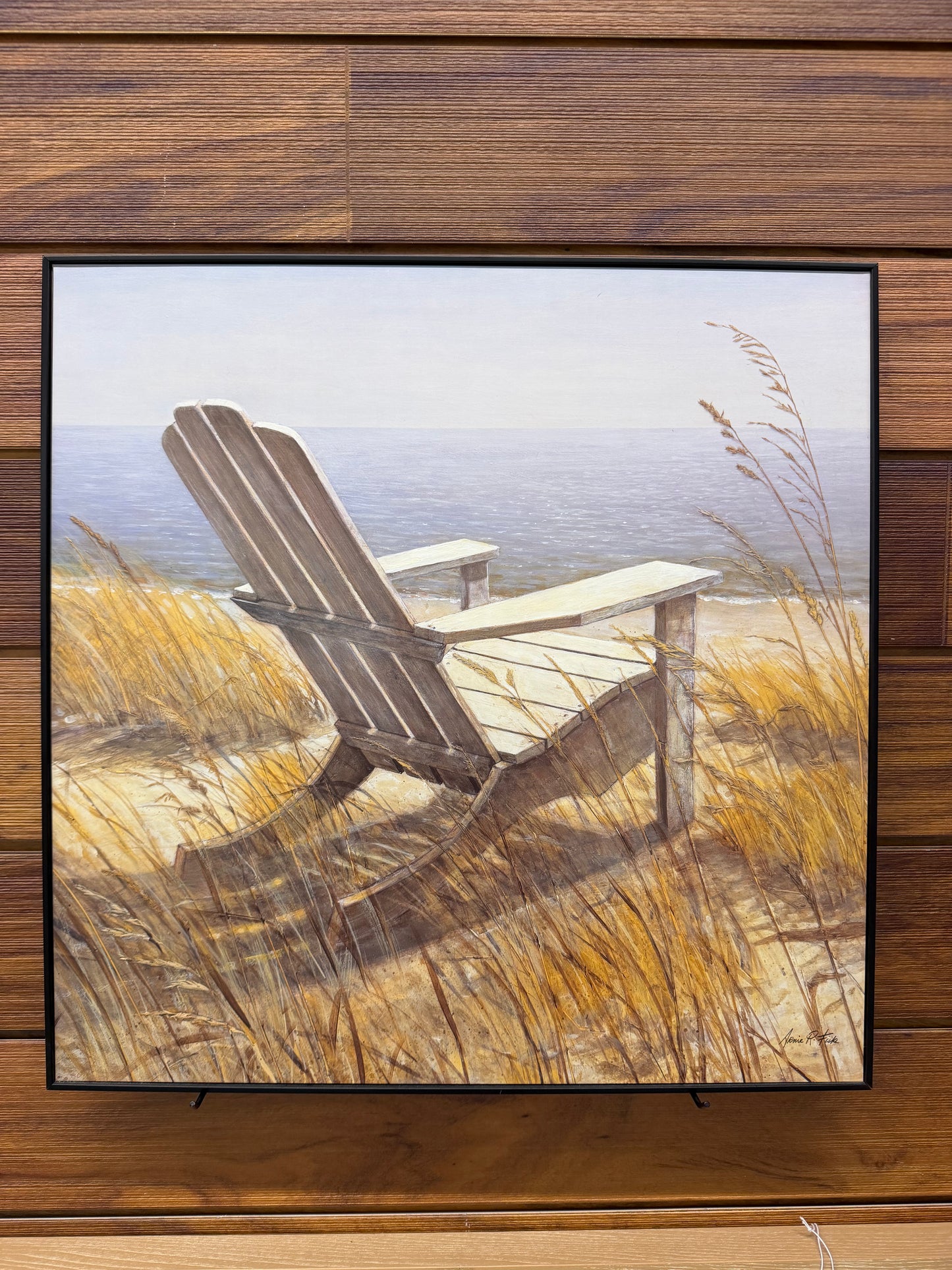 Beach Chair Framed Decoor *donated