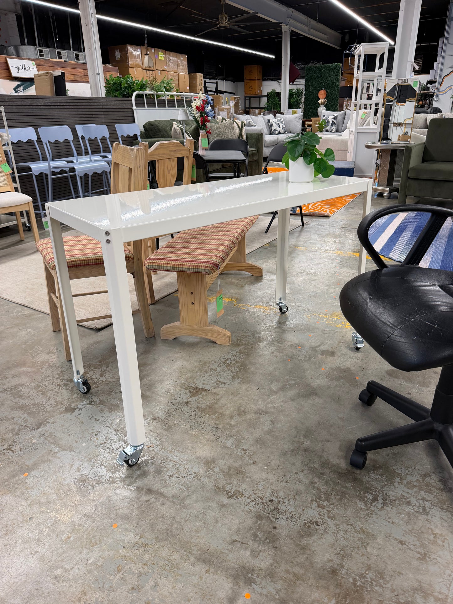 Metal Rolling Desk