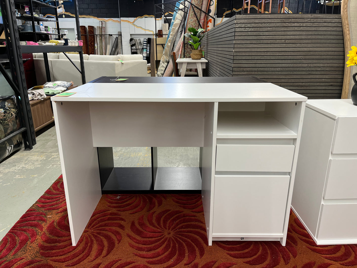 Writing Dorm Desk with Drawers White - Room Essentials | Retail Price: $110