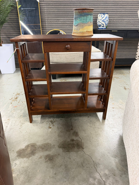 Mission Side Table Shelf *donated