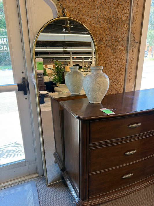 Metal Tube Floor Mirror Retail: $140