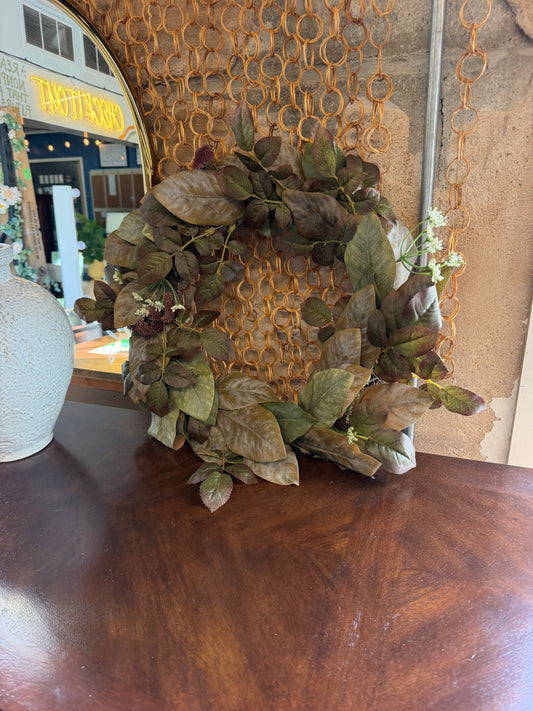 Fall Wreath Wall Decor