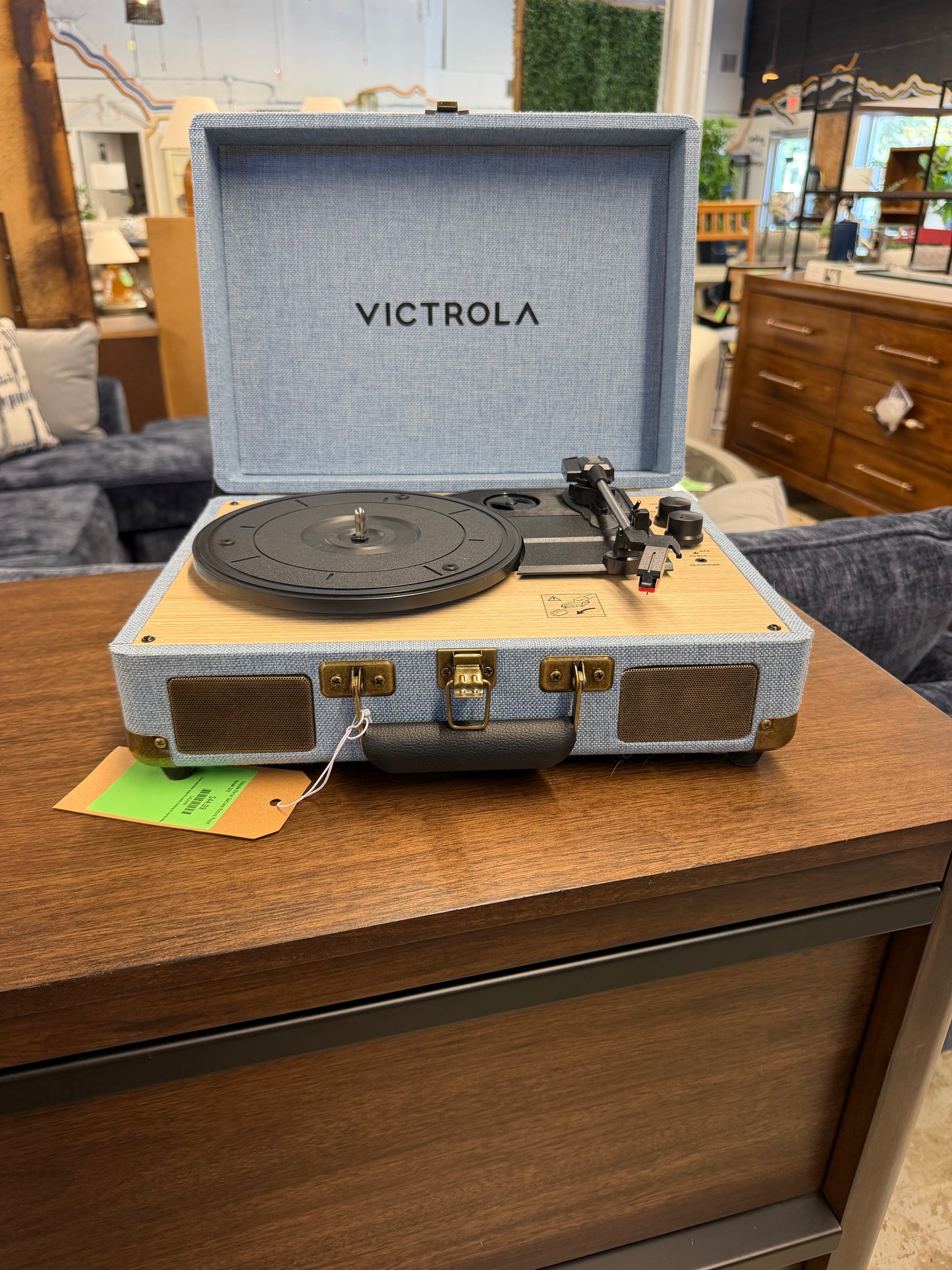 Victrola Porter Suitcase Record Player Retail: $79