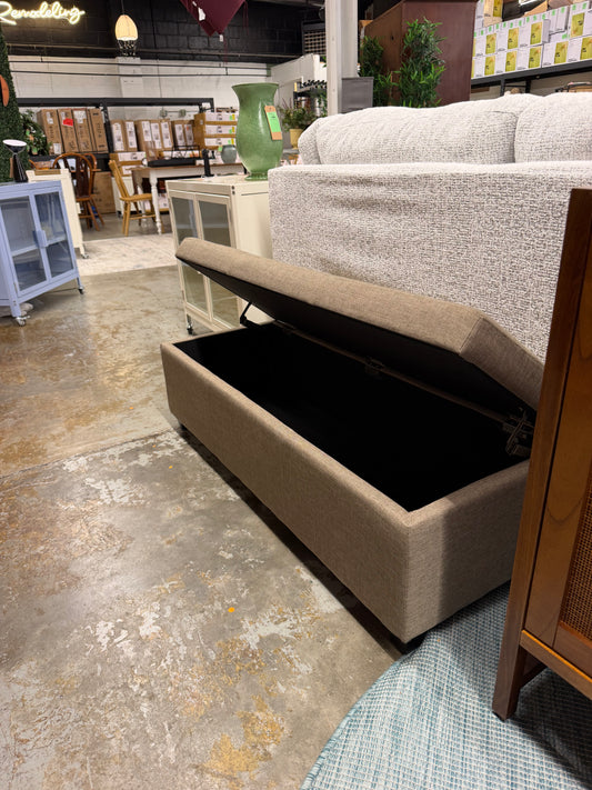 Simpli Home Avalon Storage Ottoman Bench Retail: $200