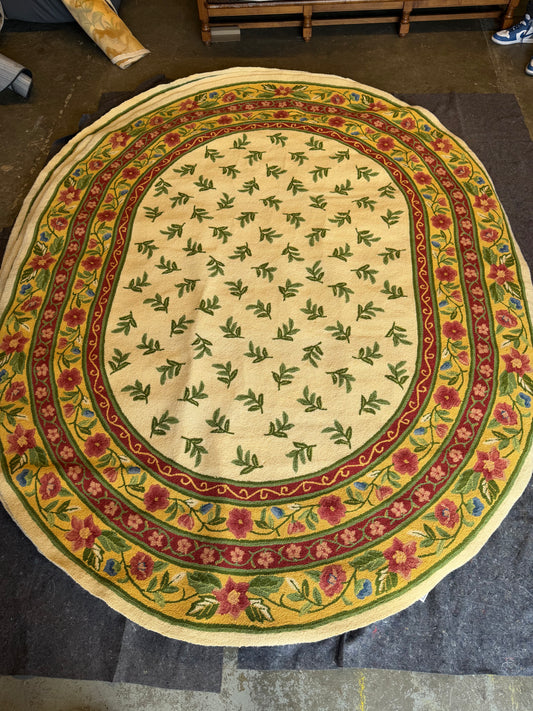 9’4” x 7’6” Oval Rug