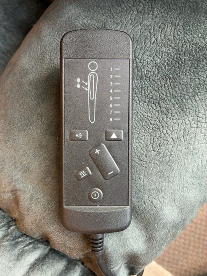 Heat and massage remote control