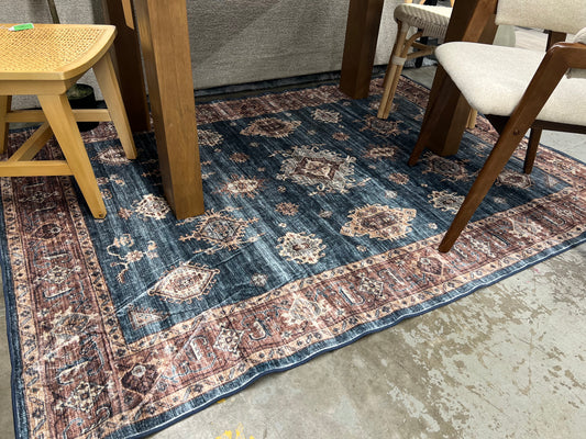 Velvet Touch Washable 5' x 7' Area Rug Retail: $159