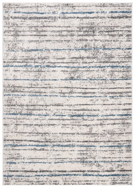 5 x 7 Area Rug SAFAVIEH Martha Stewart Contemporary Ivory / Blue | ID 14443