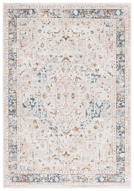 5 x 7 Area Rug SAFAVIEH Martha Stewart Area Rug Beige / Blue | ID 14440