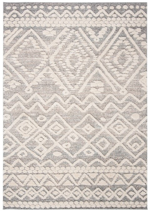5 x 7 Area Rug SAFAVIEH Lucia Shag Beige / White
