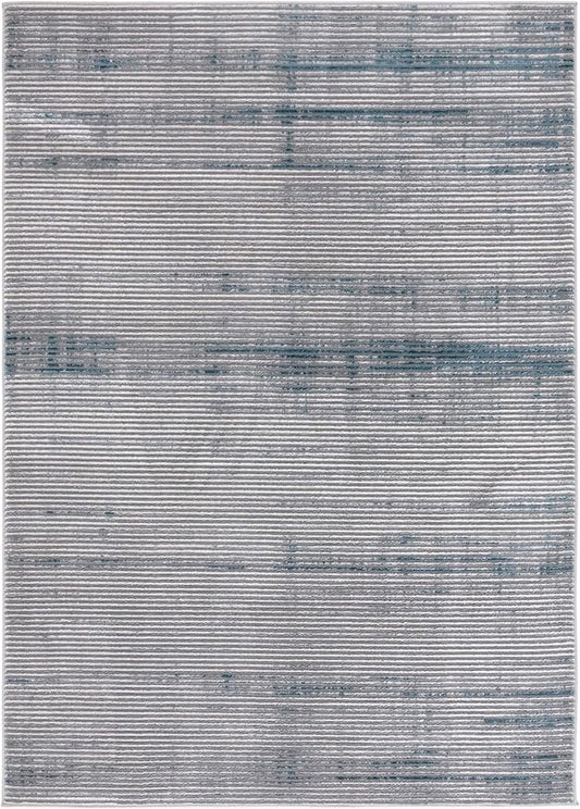 5 x 7 Area Rug SAFAVIEH Martha Stewart Blue / Grey | ID 14441