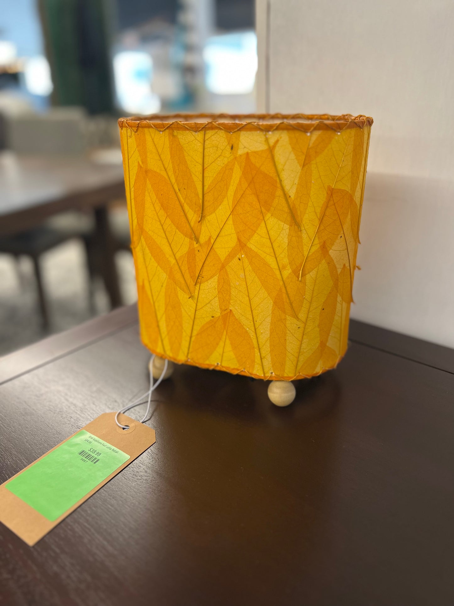 Mini Guyabano Leaf Lamp Retail: $84.99