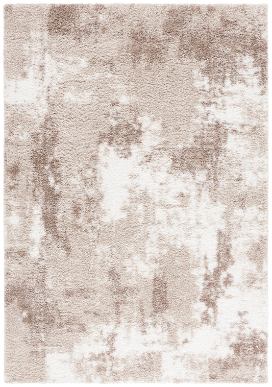 5 x 7 Area Rug SAFAVIEH Penelope Shag in Beige / Ivory Taupe | ID 14550