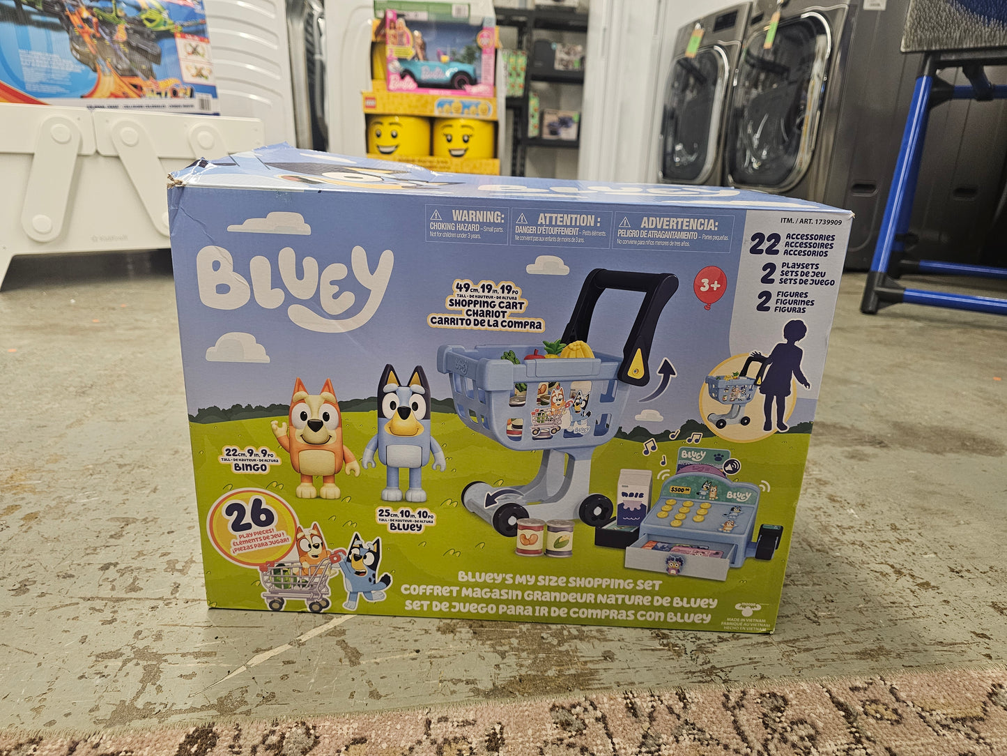 Bluey My Size Shopping Set -  - Retail Price: $39.99