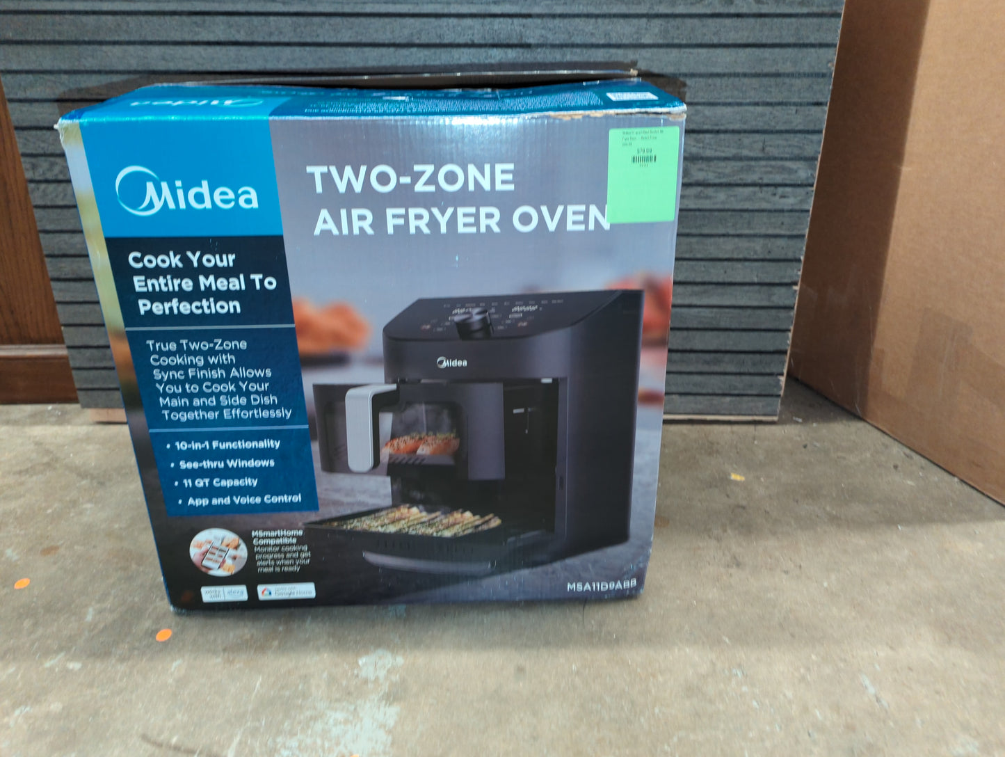 Midea 11-quart Dual Basket Air Fryer Oven -  - Retail Price: $99.99